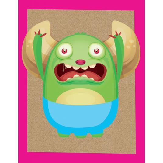 Monsters. Book and concentration game. Con gadget - 3