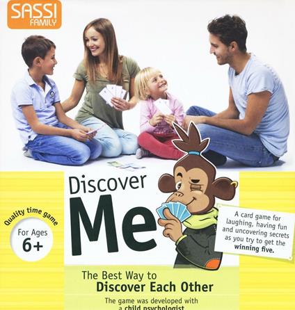 Discover me. The best way to discover each other. Con 30 carte -  Carmit Albeck - copertina