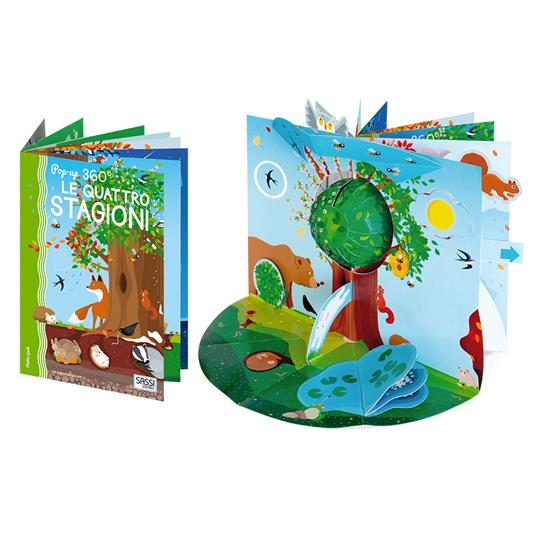 Le quattro stagioni. Pop-up 360°. Ediz. a colori - Matteo Gaule - 3