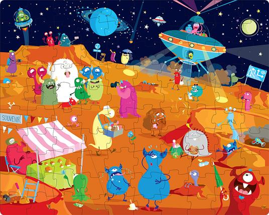 Alieni. Ediz. a colori. Con puzzle - Matteo Gaule - 3