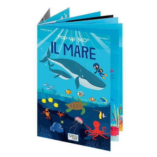 Il mare. Pop-up 360°. Ediz. a colori - Matteo Gaule,Nadia Fabris - copertina