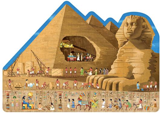 L'antico Egitto. Viaggia, conosci, esplora. Ediz. a colori. Con puzzle - Nadia Fabris,Matteo Gaule - 2