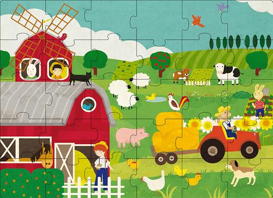 La fattoria. Ediz. a colori. Con puzzle - Cecilia Botta,Ester Tomè - 2