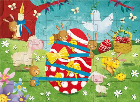 Il giardino delle sorprese. Ediz. a colori. Con puzzle - Nadia Fabris - 2