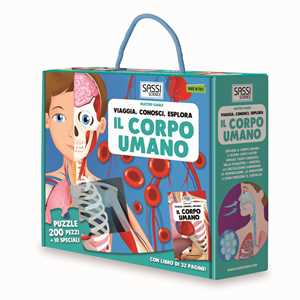 Il corpo umano. Viaggia, conosci, esplora. Ediz. a colori. Con puzzle