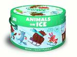 Animals on ice. Ediz. a colori. Con puzzle: puzzle