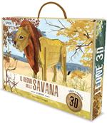 Il regno della savana. Il leone 3D. Ediz. a colori. Con Giocattolo