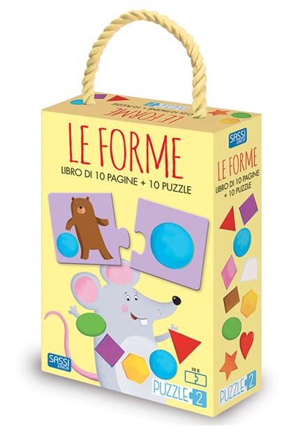 Le forme. Puzzle 2. Ediz. a colori. Con puzzle - Matteo Gaule - copertina