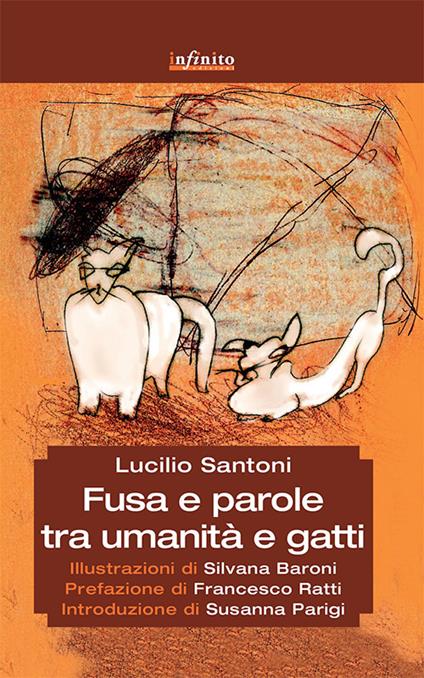 Fusa e parole tra umanità e gatti - Lucilio Santoni - copertina