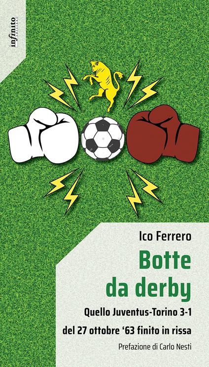 Botte da derby. Quello Juventus-Torino 3-1 del 27 ottobre ‘63 finito in rissa - Ico Ferrero - copertina