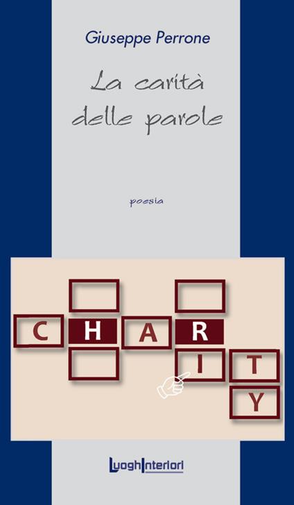 La carità delle parole - Giuseppe Perrone - copertina