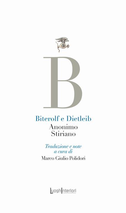 Biterolf Dietleib - Stiriano Anonimo - copertina
