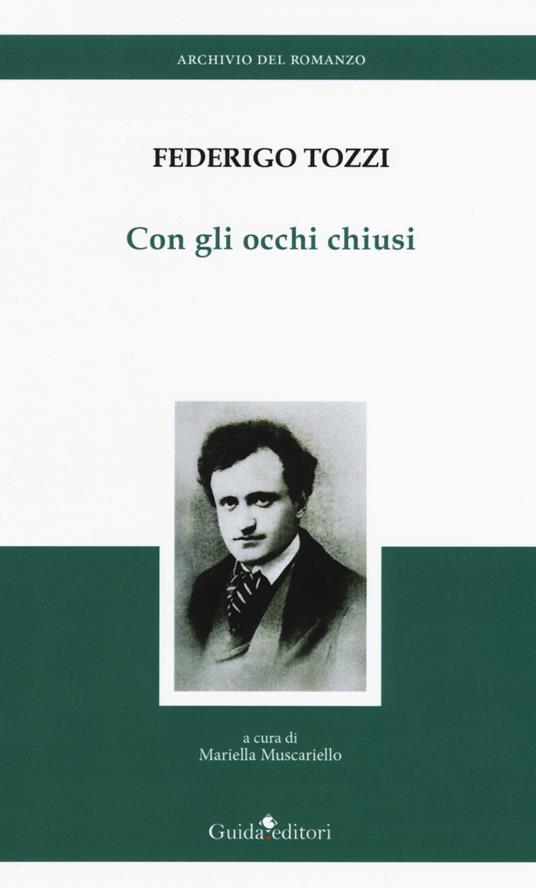 Con gli occhi chiusi - Federigo Tozzi - copertina