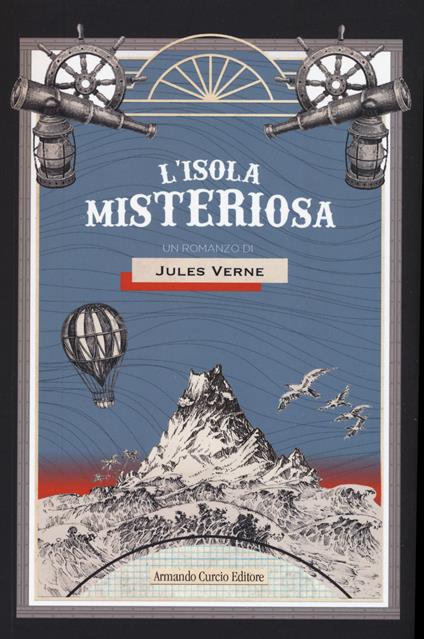 L'isola misteriosa - Jules Verne - copertina