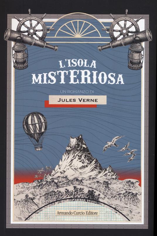 L'isola misteriosa - Jules Verne - copertina