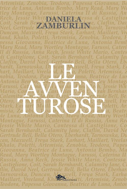 Le avventurose - Daniela Zamburlin - copertina