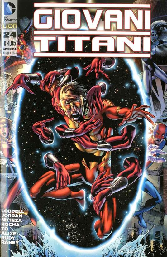 Giovani titani. Vol. 24 - Scott Lobdell,Brett Booth,Fabian Nicieza - copertina