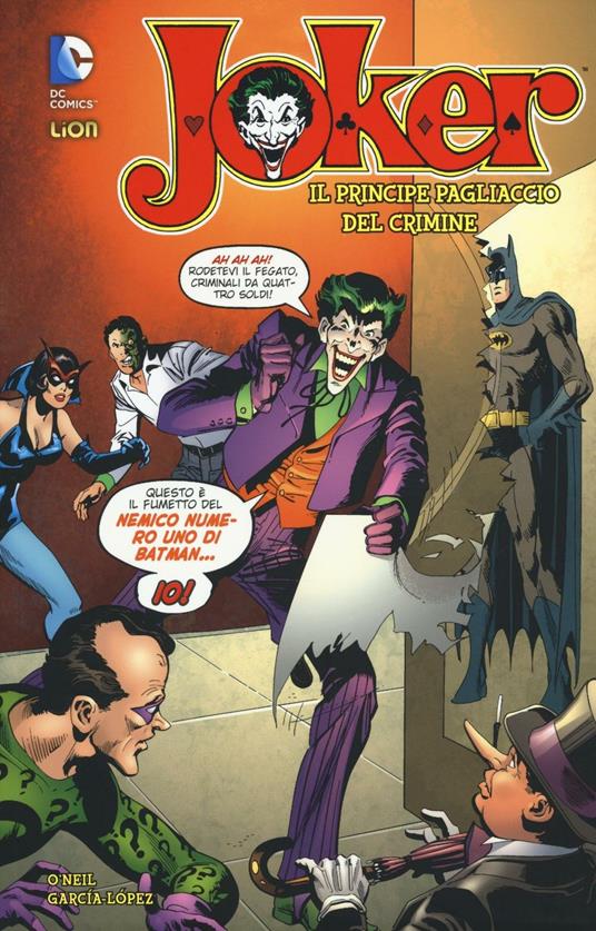 Joker, il principe pagliaccio del crimine. Vol. 1 - Dennis O'Neil - copertina