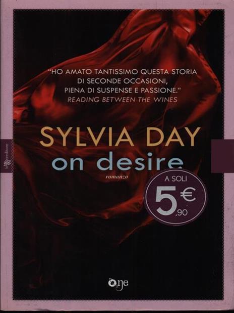 On desire - Sylvia Day - copertina
