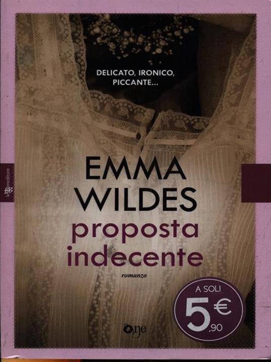 Una proposta indecente - Emma Wildes - copertina