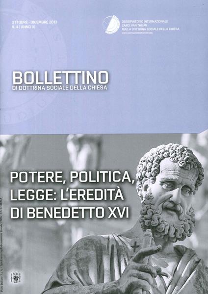 Potere, politica, legge - copertina