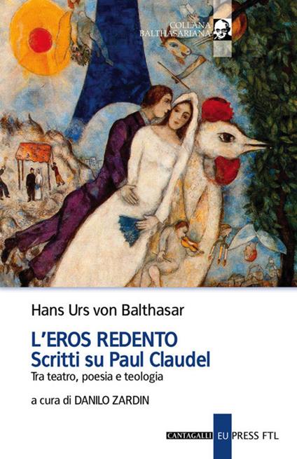 L'eros redento. Scritti su Paul Claudel. Tra teatro, poesia e teologia - Hans Urs von Balthasar - copertina