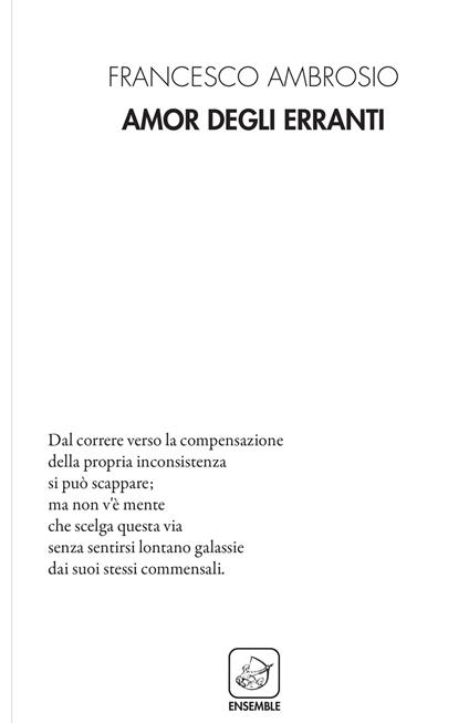 Amor degli erranti - Francesco Ambrosio - copertina