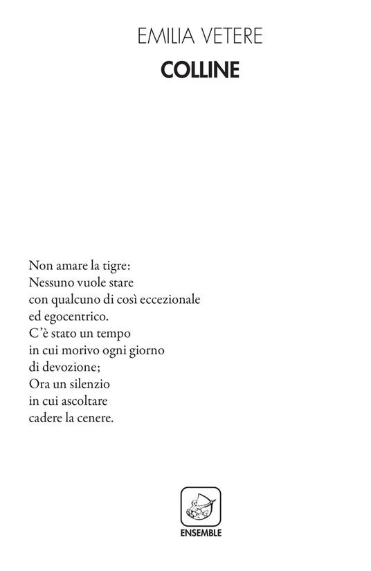 Colline - Emilia Vetere - copertina