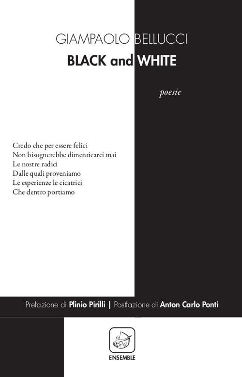 Black and White - Giampaolo Bellucci - copertina