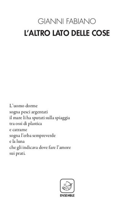 L' altro lato delle cose - Gianni Fabiano - copertina