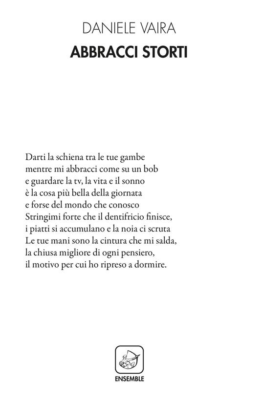 Abbracci storti - Daniele Vaira - copertina