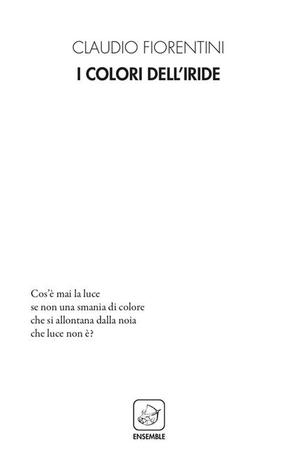 I colori dell'iride - Claudio Fiorentini - copertina
