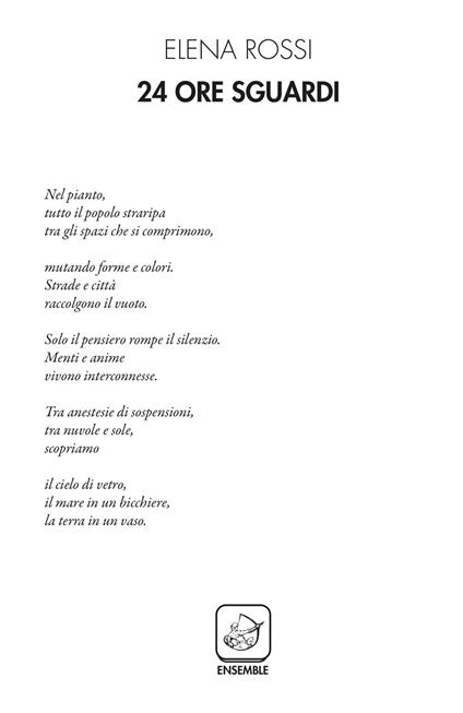 24 ore sguardi - Elena Rossi - copertina
