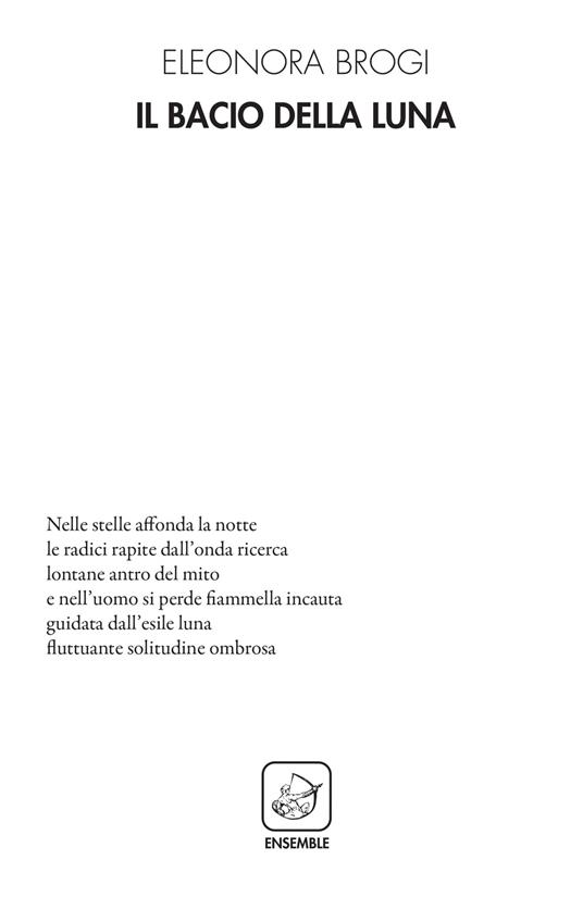 Il bacio della luna - Eleonora Brogi - copertina