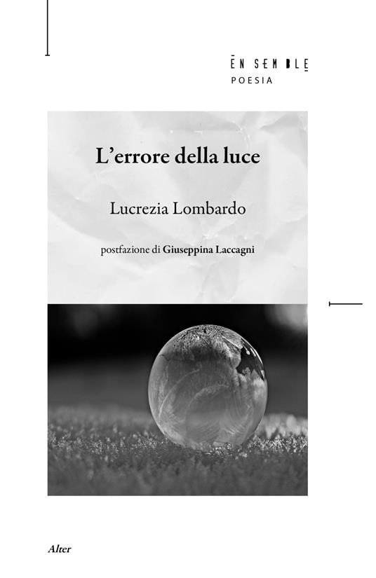 L' errore della luce - Lucrezia Lombardo - copertina