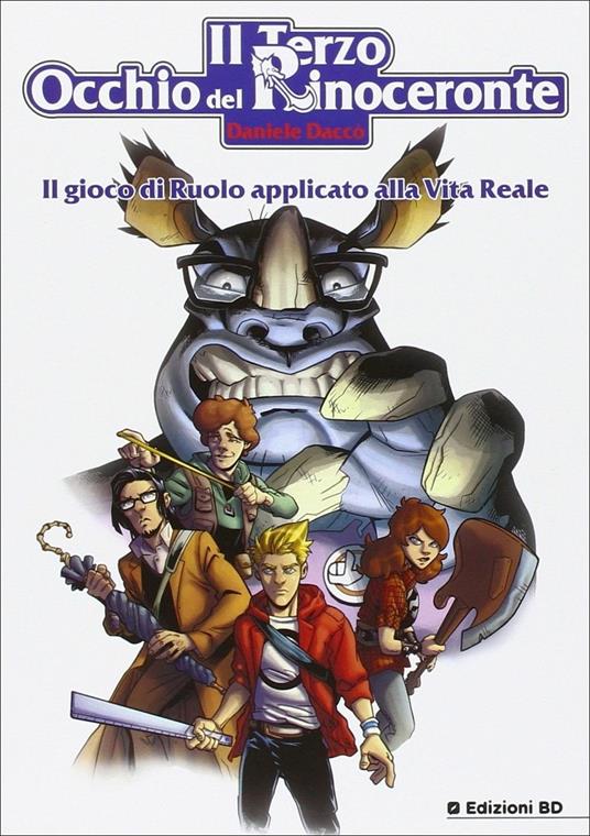 Il terzo occhio del rinoceronte - Daniele Daccò,Ivan Fiorelli - copertina