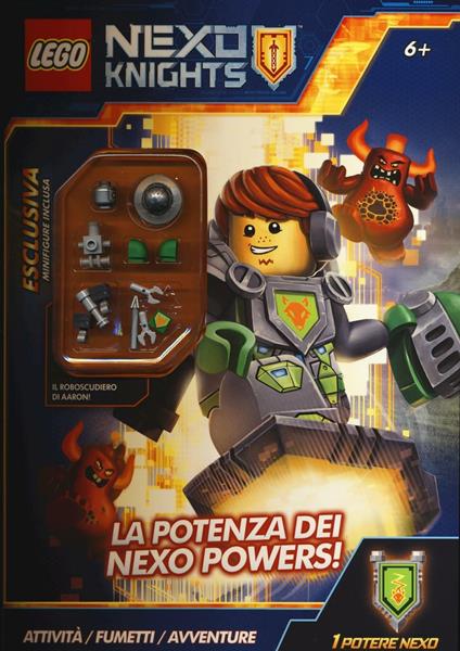 La potenza dei Nexo Powers! Lego Nexo knights. Ediz. illustrata. Con gadget - copertina