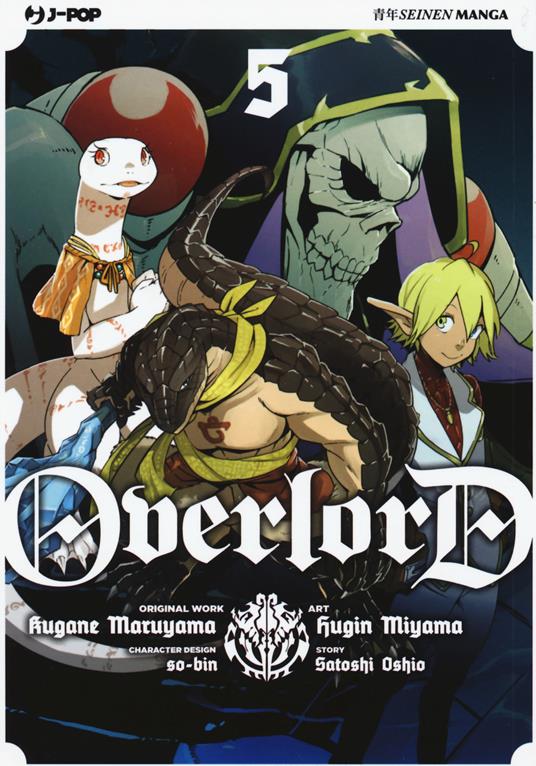 Overlord. Vol. 5 - Kugane Maruyama,Satoshi Oshio - copertina