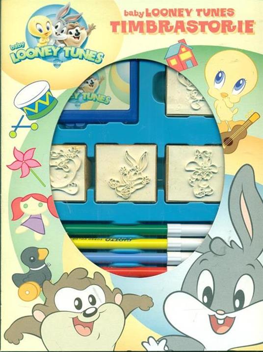 Timbrastorie. Baby Looney Tunes. Con gadget - copertina