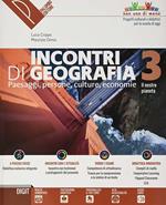 Incontri di geografia. Conoscere, scoprire, esplorare. Atlante geografico. Per la Scuola media. Con ebook. Con espansione online. Con DVD-ROM. Vol. 3