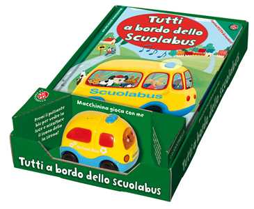 Tutti a bordo dello scuolabus! Macchinina gioca con me. Con gadget