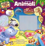 Disegno gli animali. La mia lavagnetta magica a colori. Ediz. illustrata