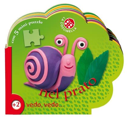 Nel prato. Ediz. illustrata. Con 5 puzzle - Antonietta Manca - copertina