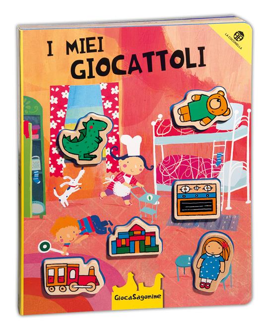 I miei giocattoli. Giocasagomine. Ediz. illustrata. Con gadget - Gabriele Clima,Francesca Crovara - copertina