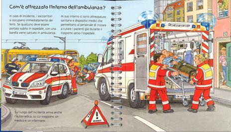 I mezzi di soccorso. Ediz. a colori - Andrea Erne,Wolfgang Metzger - 2