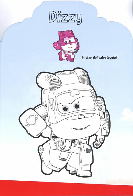 Oggi si vola. Jett e i suoi amici. Colora con noi. Super Wings. Ediz. illustrata - 2