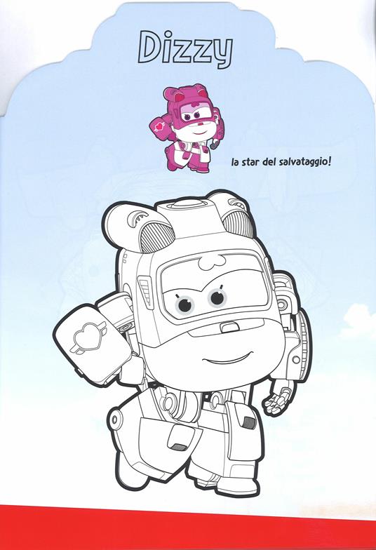 Oggi si vola. Jett e i suoi amici. Colora con noi. Super Wings. Ediz. illustrata - 2