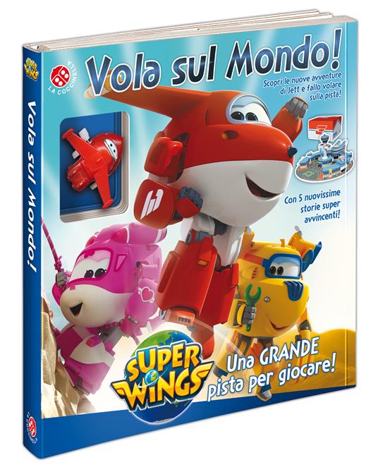 Vola sul mondo! Super Wings. Ediz. a colori. Con Gioco - 2