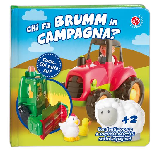 Chi fa brumm in campagna? Cucù... chi salta su? Libro pop-up. Ediz. a colori - copertina