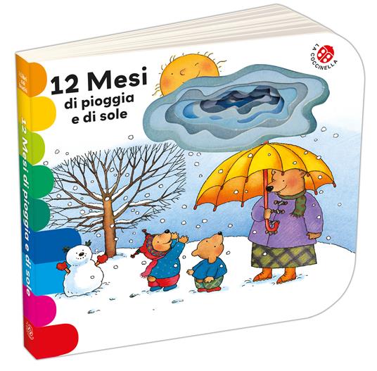 12 mesi di pioggia e di sole. Ediz. a colori - Anna Curti,Giovanna Mantegazza - copertina